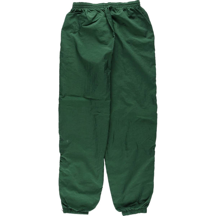 90'S Nike Warm-Up Pants, Nylon, Shaka Shaka Pants, Men's Size L, Vintage polyester green type Vintage Second Hand