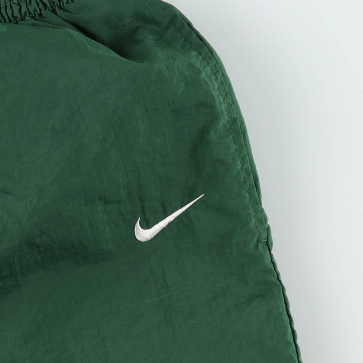 90'S Nike Warm-Up Pants, Nylon, Shaka Shaka Pants, Men's Size L, Vintage polyester green type Vintage Second Hand