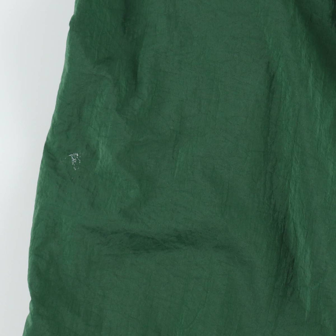 90'S Nike Warm-Up Pants, Nylon, Shaka Shaka Pants, Men's Size L, Vintage polyester green type Vintage Second Hand