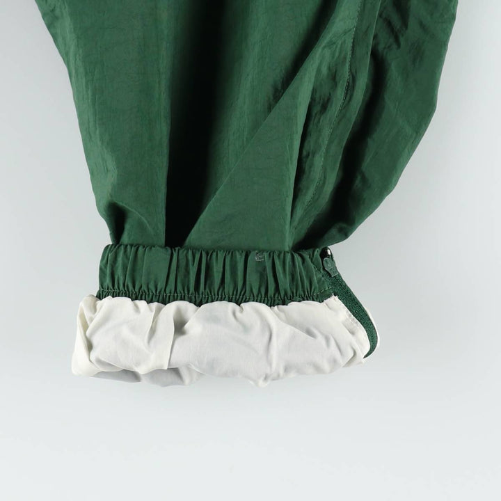 90'S Nike Warm-Up Pants, Nylon, Shaka Shaka Pants, Men's Size L, Vintage polyester green type Vintage Second Hand