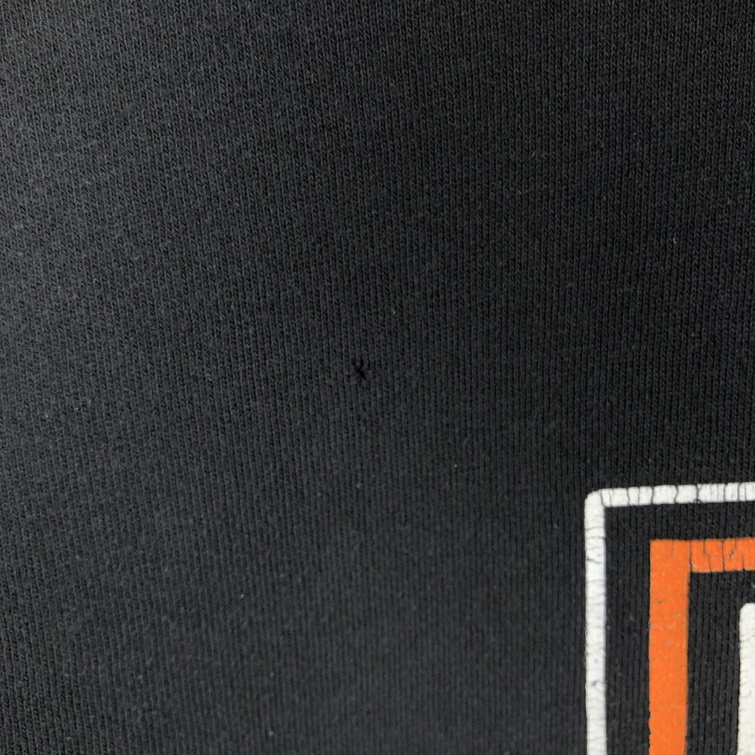 Harley-Davidson Advertising Pullover Hoodie, Men's XL cotton black type Vintage Second Hand