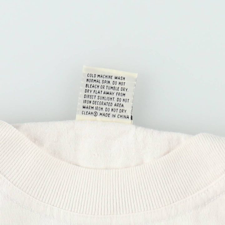 HARD ROCK CAFE Hard Rock Cafe Advertising T-shirt Men's L size cotton white type Vintage Second Hand