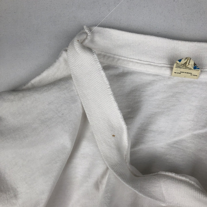 ~90'S Screen Stars Payless ShoeSource Advertising T-shirt, Men's XL equivalent. cotton white type Vintage Second Hand
