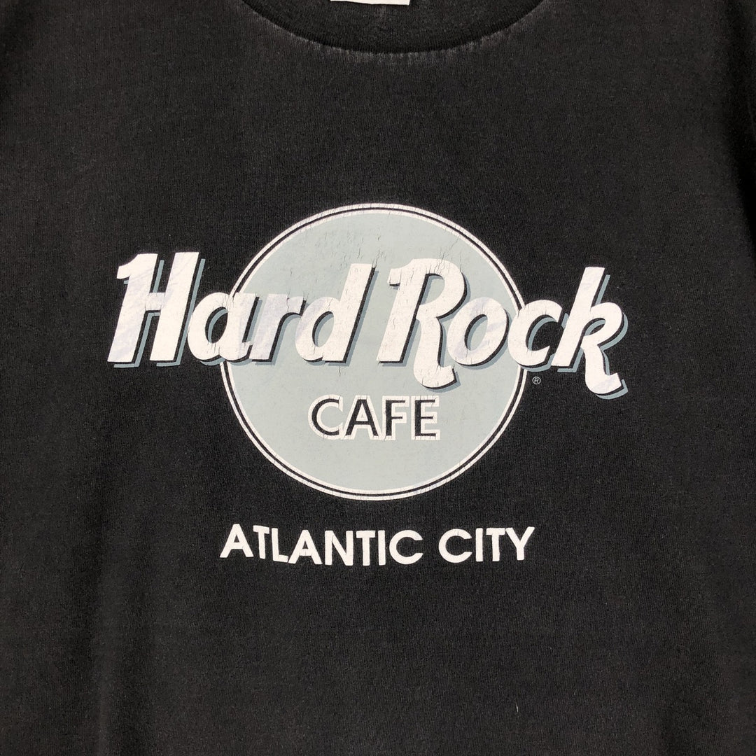 HARD ROCK CAFE Hard Rock Cafe Advertising T-shirt Made in USA Men's XL cotton black type Vintage Second Hand