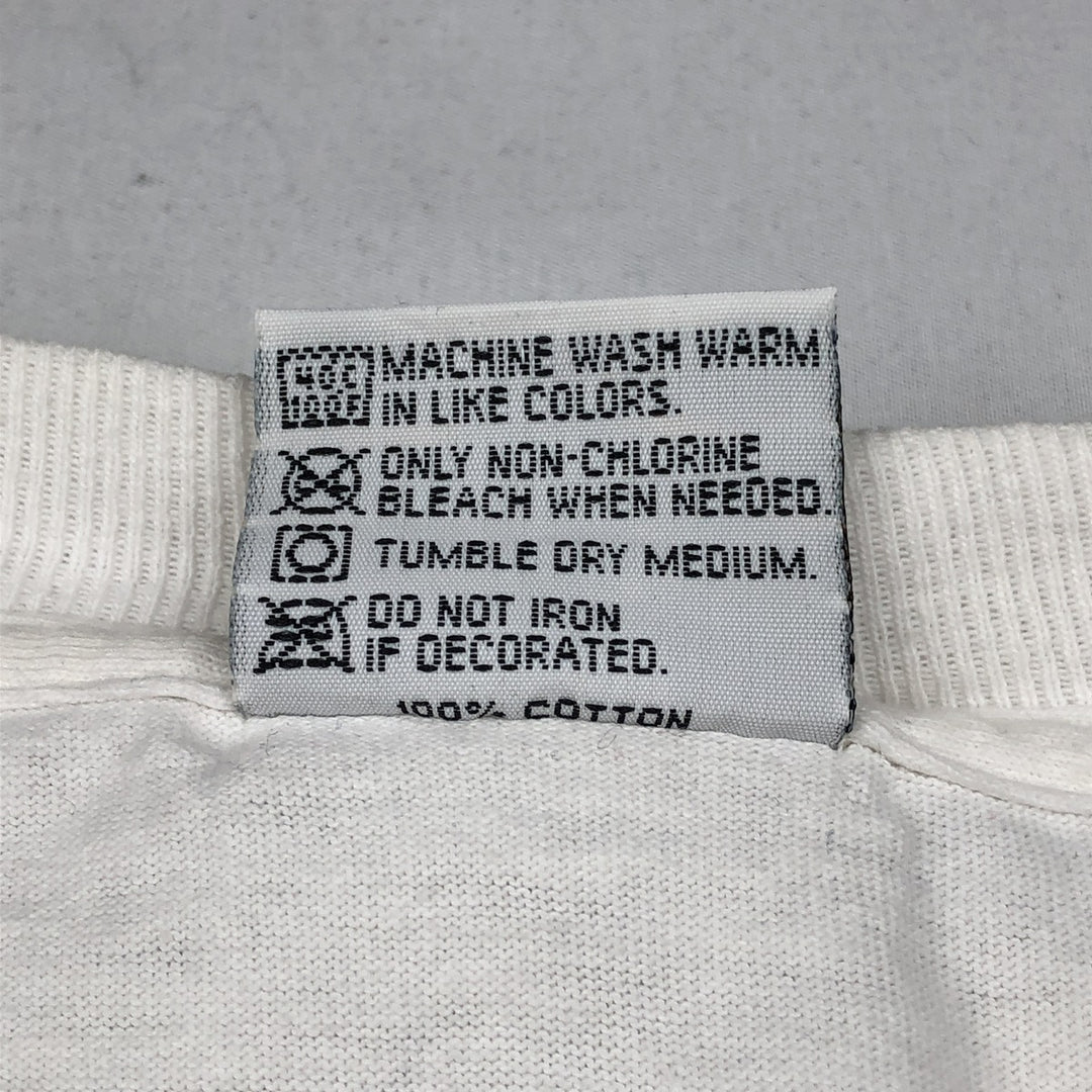 HARD ROCK CAFE Hard Rock Cafe Advertising T-shirt Made in USA Men's XL cotton white type Vintage Second Hand