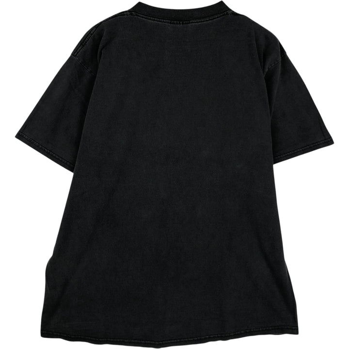 80'S Hard Rock Cafe Advertising T-Shirt, Made in Canada, Men's XL equivalent, Vintage cotton black type Vintage Second Hand