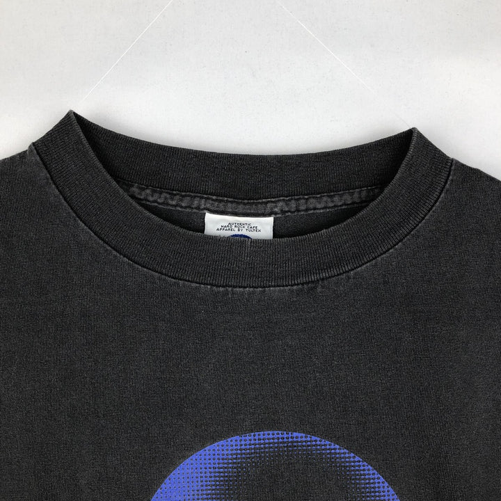 80'S Hard Rock Cafe Advertising T-Shirt, Made in Canada, Men's XL equivalent, Vintage cotton black type Vintage Second Hand