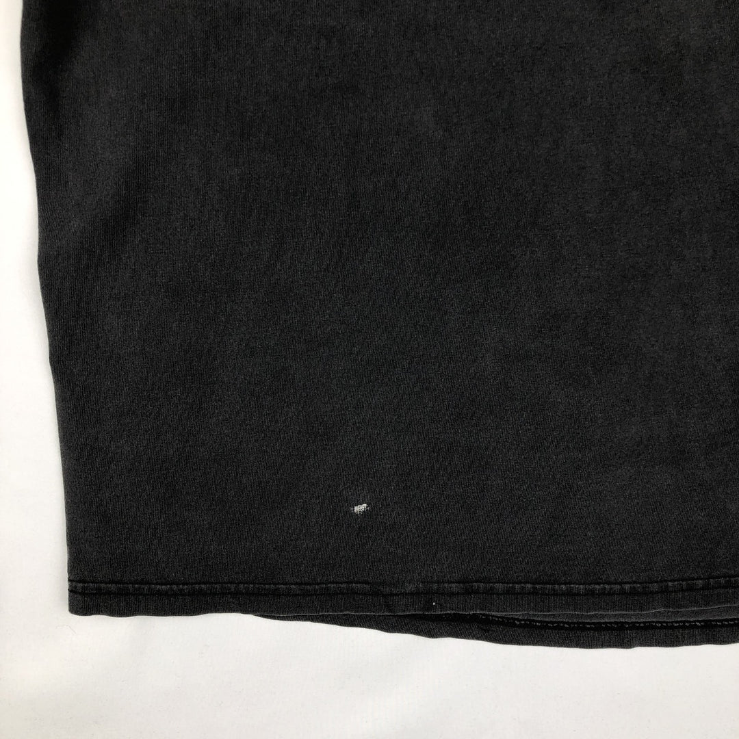 80'S Hard Rock Cafe Advertising T-Shirt, Made in Canada, Men's XL equivalent, Vintage cotton black type Vintage Second Hand