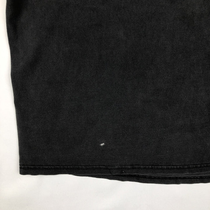 80'S Hard Rock Cafe Advertising T-Shirt, Made in Canada, Men's XL equivalent, Vintage cotton black type Vintage Second Hand