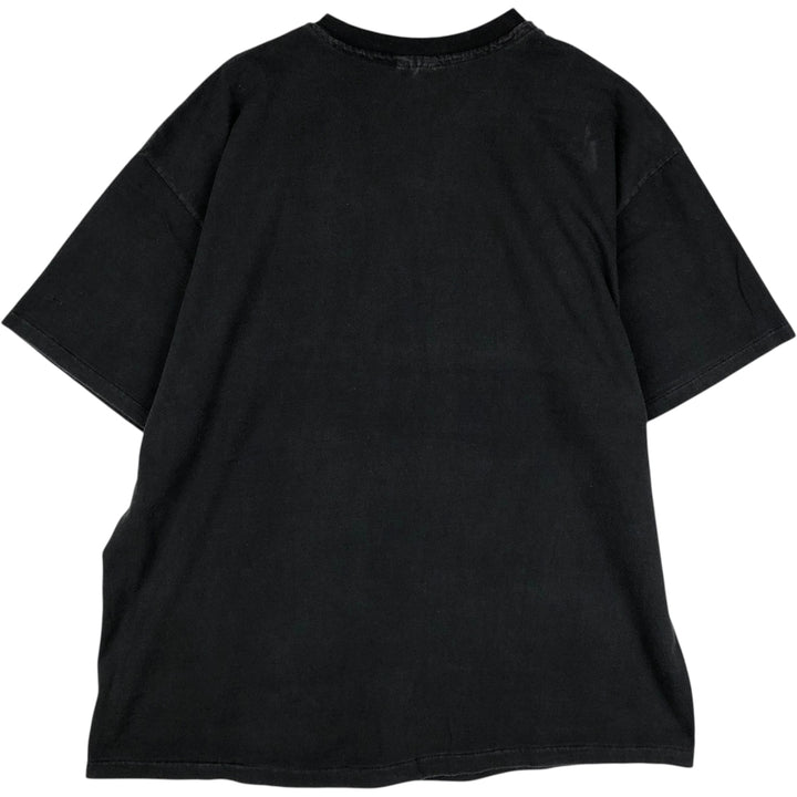 90'S Hanes BEEFY-T Dick Clark's American Bandstand Grill Advertising T-Shirt, Made in USA, Men's XXL equivalent. cotton black type Vintage Second Hand
