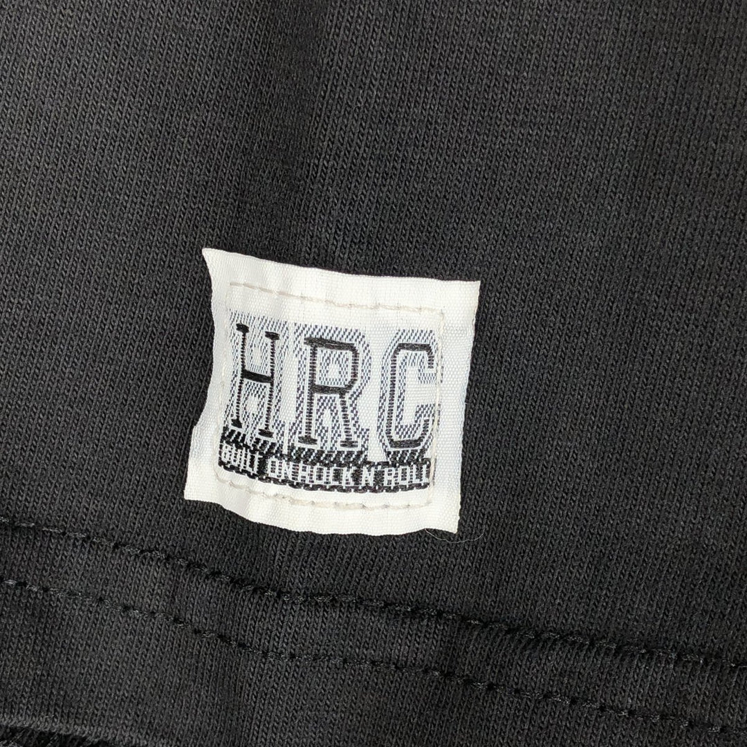 HARD ROCK CAFE Hard Rock Cafe Advertising T-Shirt, Made in USA, Men's Size M cotton black type Vintage Second Hand