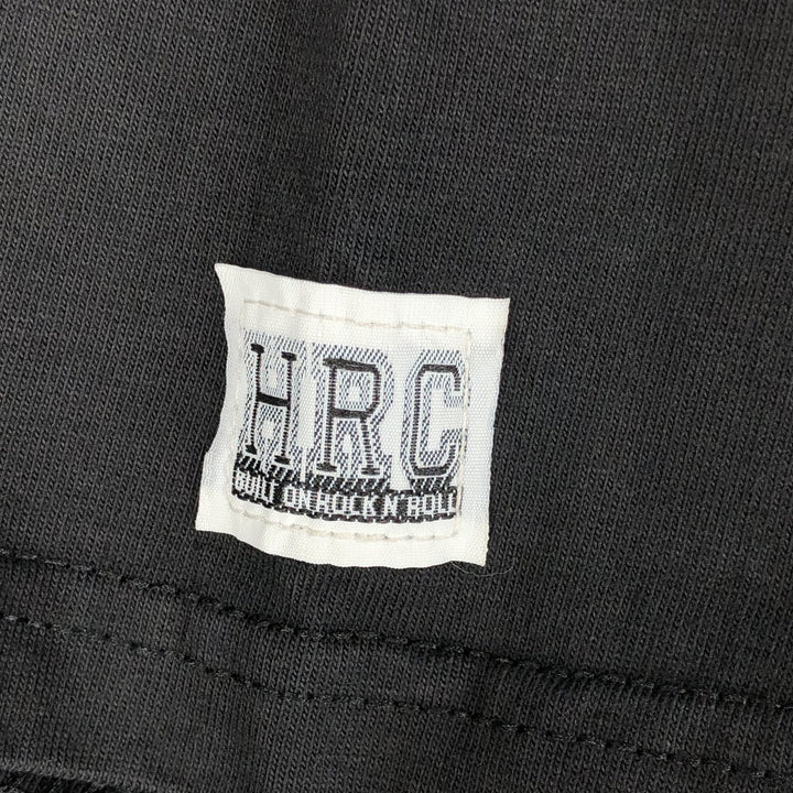 HARD ROCK CAFE Hard Rock Cafe Advertising T-Shirt, Made in USA, Men's Size M cotton black type Vintage Second Hand