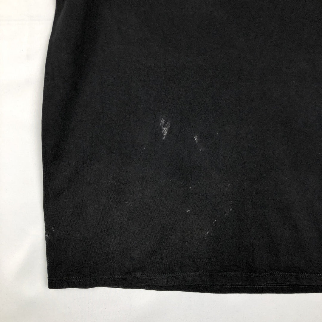 HARD ROCK CAFE Hard Rock Cafe Advertising T-Shirt, Made in USA, Men's Size M cotton black type Vintage Second Hand