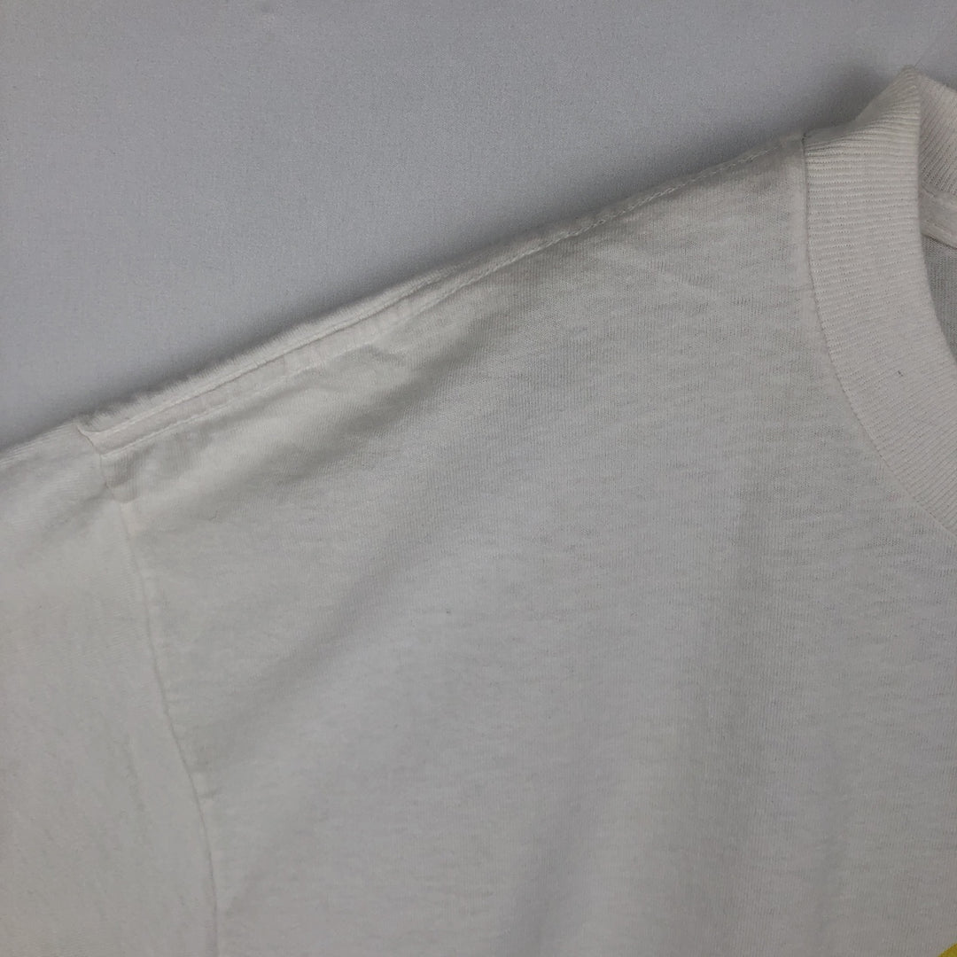 Delta Miller Lite Advertising T-Shirt, Men's Size XL (approx.) cotton white type Vintage Second Hand