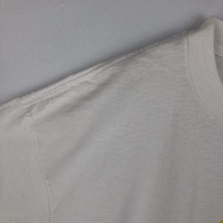 Delta Miller Lite Advertising T-Shirt, Men's Size XL (approx.) cotton white type Vintage Second Hand