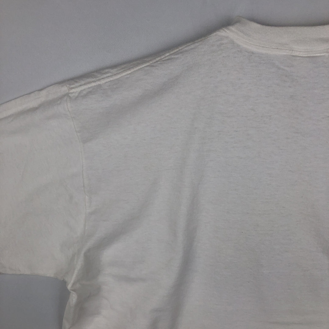 Delta Miller Lite Advertising T-Shirt, Men's Size XL (approx.) cotton white type Vintage Second Hand