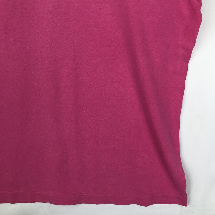 80'S Fruit of the Loom Big Pecker's Advertising T-Shirt, Made in USA, Men's XXL equivalent. cotton pink type Vintage Second Hand