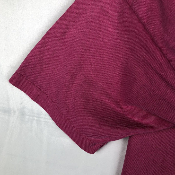 80'S Fruit of the Loom Big Pecker's Advertising T-Shirt, Made in USA, Men's XXL equivalent. cotton pink type Vintage Second Hand