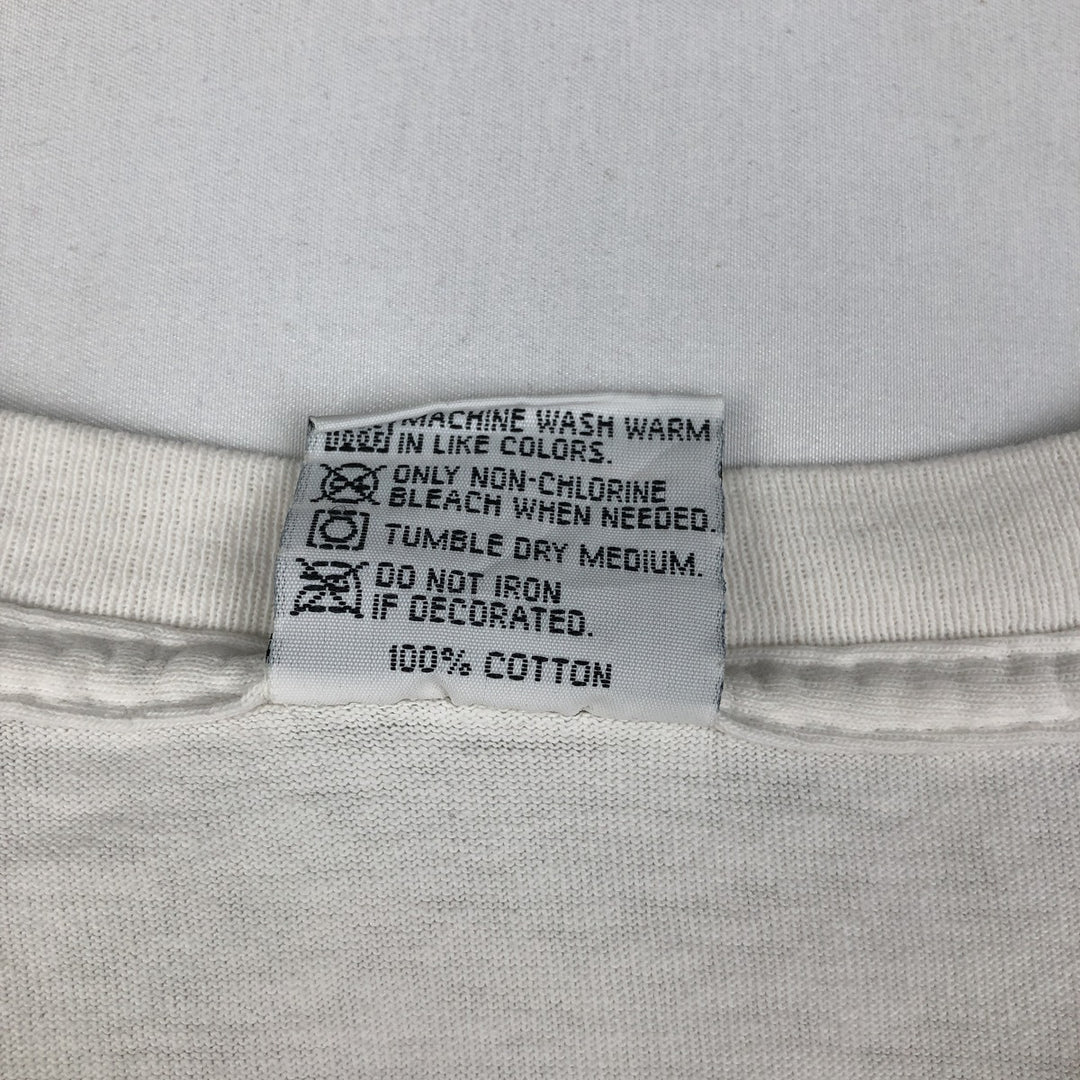 HARD ROCK CAFE Hard Rock Cafe Advertising T-shirt Made in USA Men's XL cotton white type Vintage Second Hand