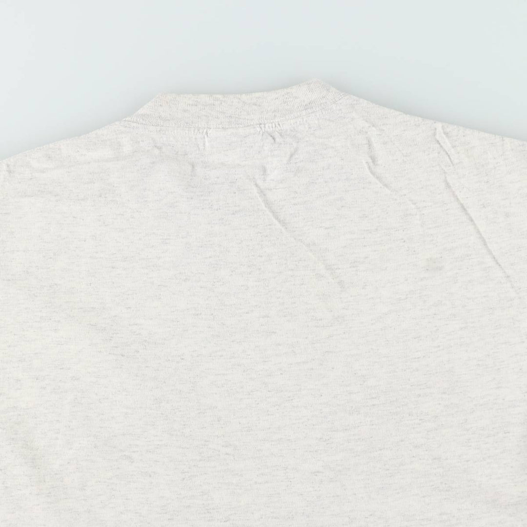 90'S PLANET HOLLYWOOD Advertising T-shirt Made in USA Men's XL Vintage cotton gray type Vintage Second Hand