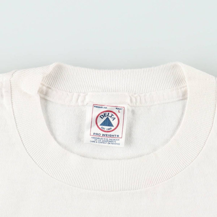 2000'S Delta PRO WEIGHT Coors Light Advertising T-Shirt, Men's Size L (approx.) cotton white type Vintage Second Hand