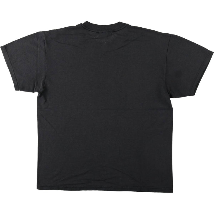 00'S Hanes HEAVYWEIGHT 50 cotton Charcoal Vintage Second Hand