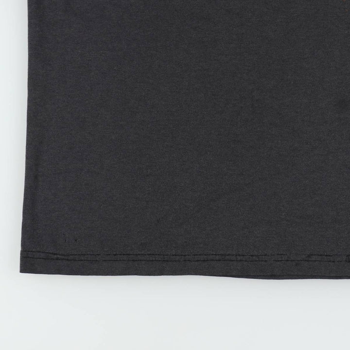 00'S Hanes HEAVYWEIGHT 50 cotton Charcoal Vintage Second Hand
