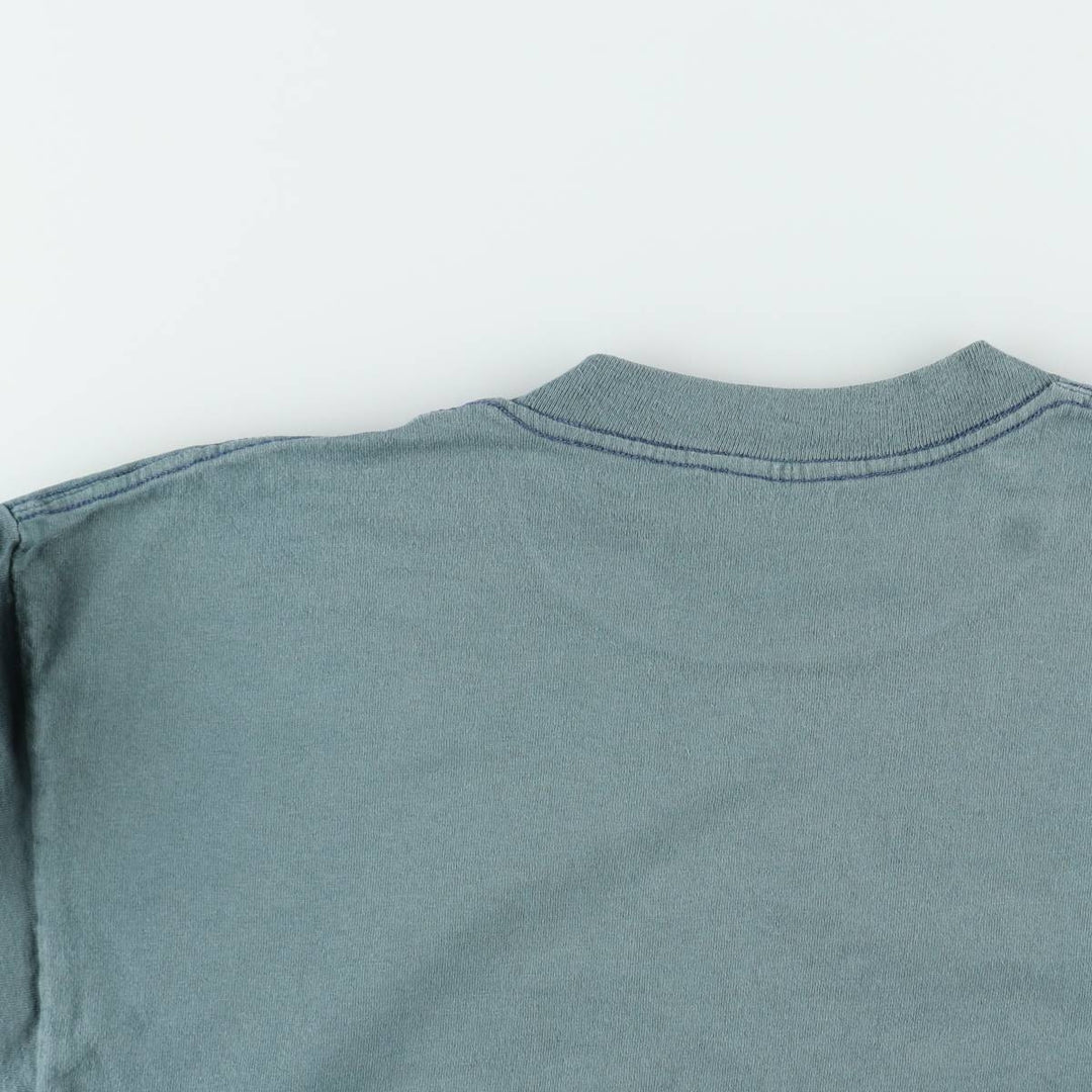 90'S PRAIRIE MOUNTAIN Kennedy Space Center Advertising T-Shirt, Made in USA, Men's Size L (Equivalent), Vintage cotton green type Vintage Second Hand