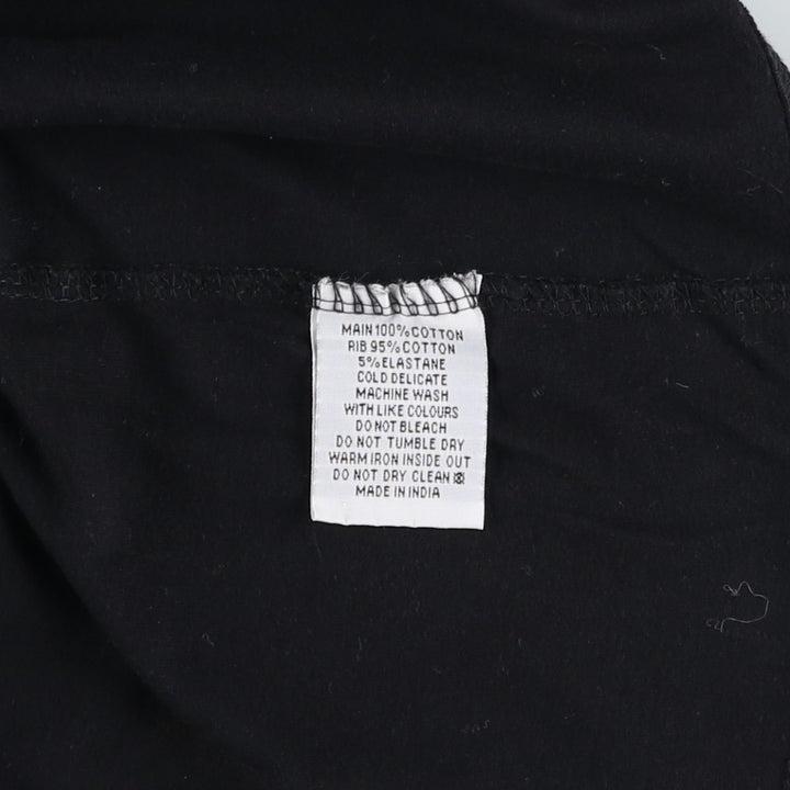 RED HOT CHILI PEPPERS Red Hot Chili Peppers Band T-shirt Band T Men's M size cotton black type Vintage Second Hand