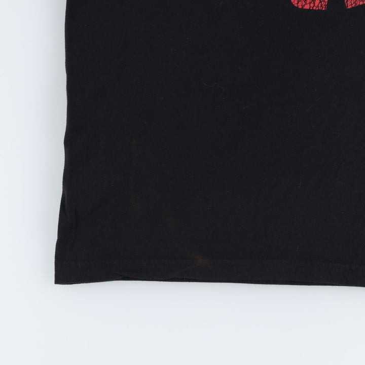 RED HOT CHILI PEPPERS Red Hot Chili Peppers Band T-shirt Band T Men's M size cotton black type Vintage Second Hand