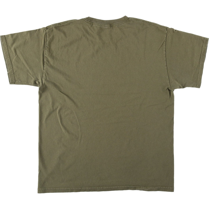 ALSTYLE RUSH Band T-shirt, Men's L size cotton Khaki type Vintage Second Hand