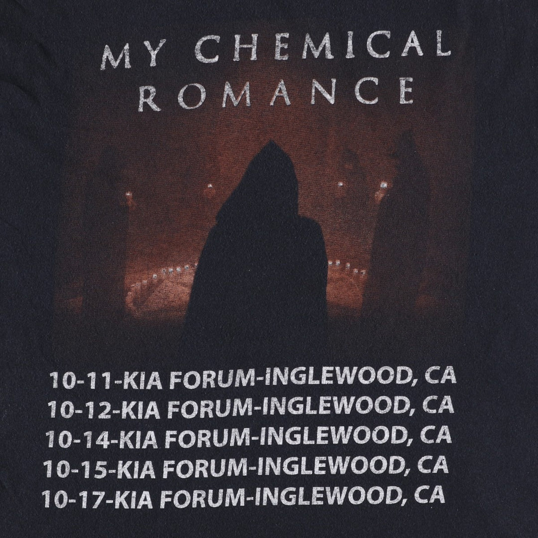 MY CHEMICAL ROMANCE My Chemical Romance Band T-shirt Band T Men's XL equivalent unclear black type Vintage Second Hand