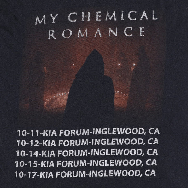 MY CHEMICAL ROMANCE My Chemical Romance Band T-shirt Band T Men's XL equivalent unclear black type Vintage Second Hand