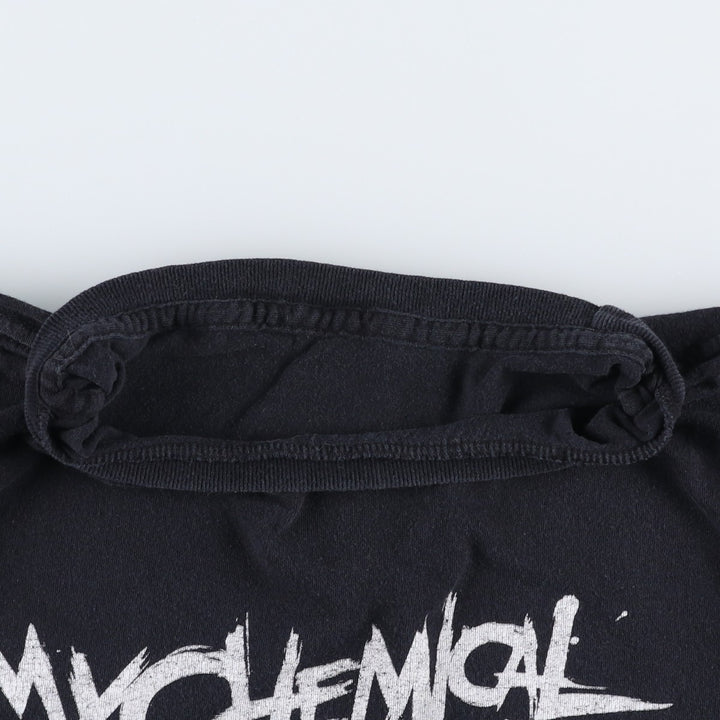 MY CHEMICAL ROMANCE My Chemical Romance Band T-shirt Band T Men's XL equivalent unclear black type Vintage Second Hand