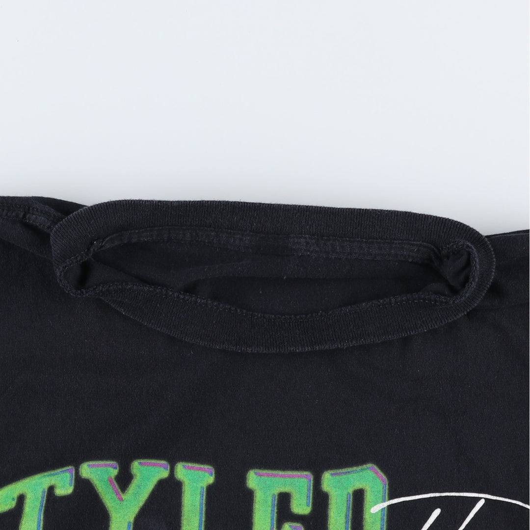 TYLER THE CREATOR Rap T-Shirt (Men's XL equivalent) unclear black type Vintage Second Hand