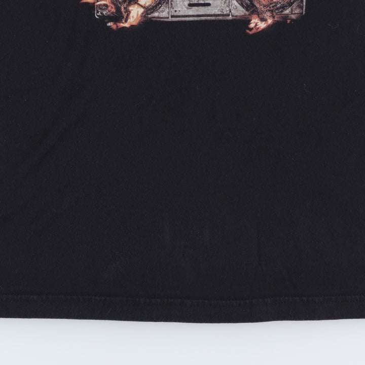 Green Day Band T-shirt, Men's XL size unclear black type Vintage Second Hand