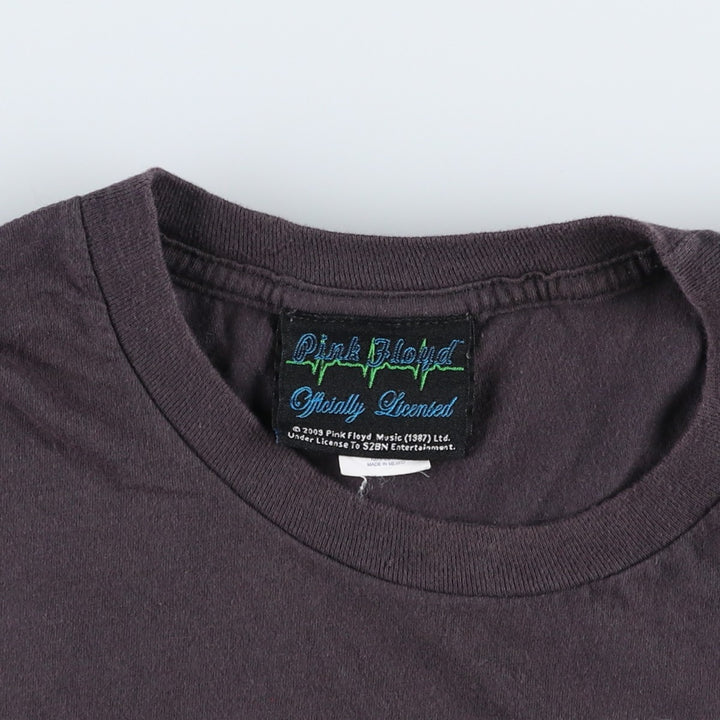 PINK FLOYD Pink Floyd Band T-shirt Band T Men's XL size cotton Charcoal Vintage Second Hand