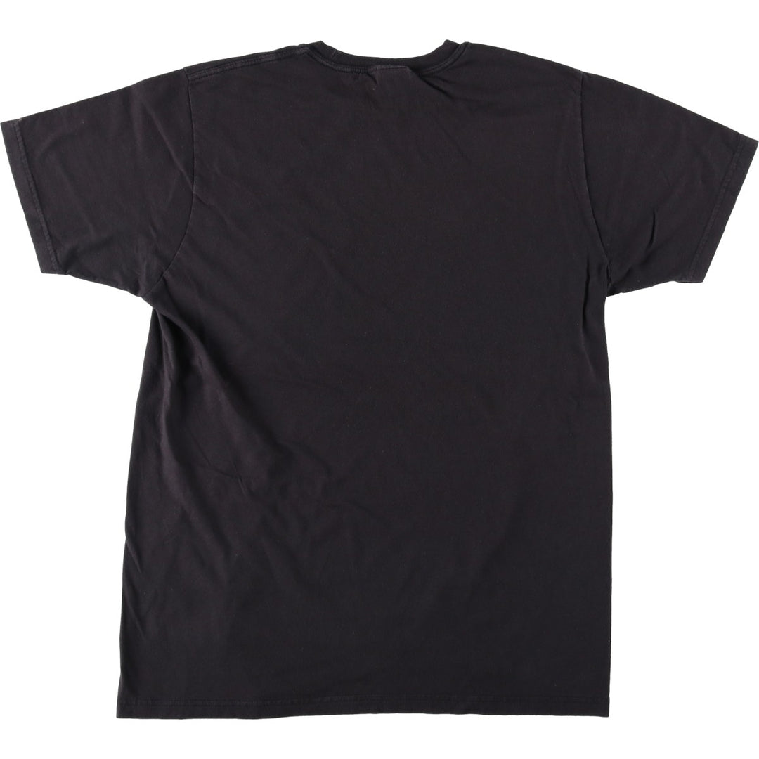 BAY ISLAND The Rolling Stones Band T-shirt (Men's size L equivalent) cotton black type Vintage Second Hand