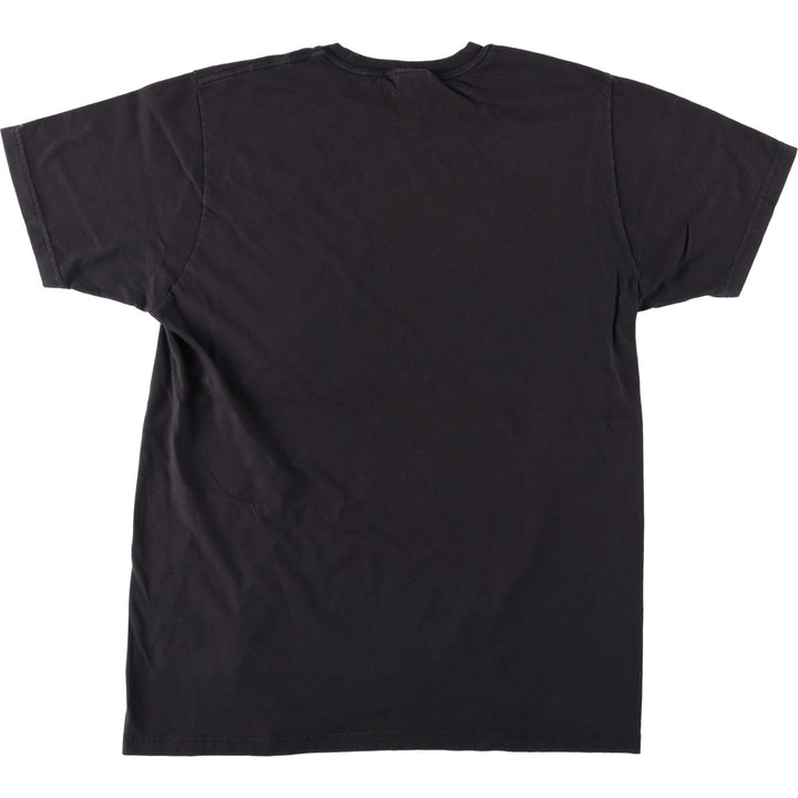 BAY ISLAND The Rolling Stones Band T-shirt (Men's size L equivalent) cotton black type Vintage Second Hand