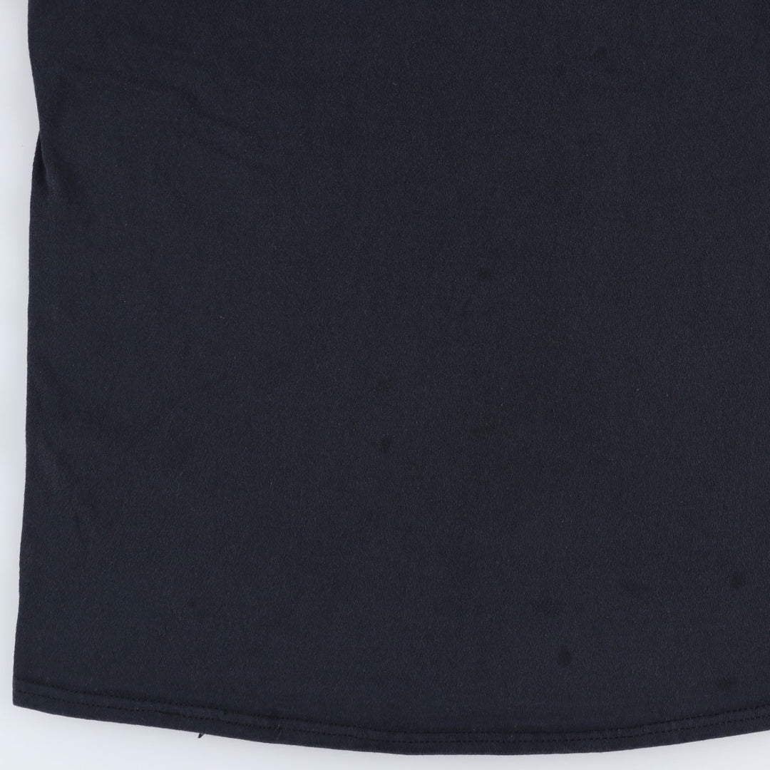 Thrasher Fire Pattern Logo Print T-Shirt, Men's Size L (approx.) cotton black type Vintage Second Hand