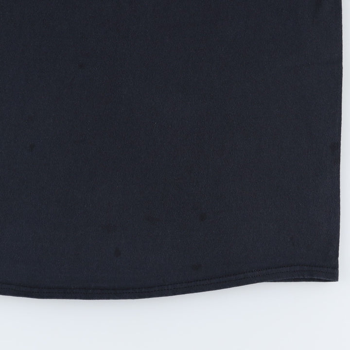 Thrasher Fire Pattern Logo Print T-Shirt, Men's Size L (approx.) cotton black type Vintage Second Hand