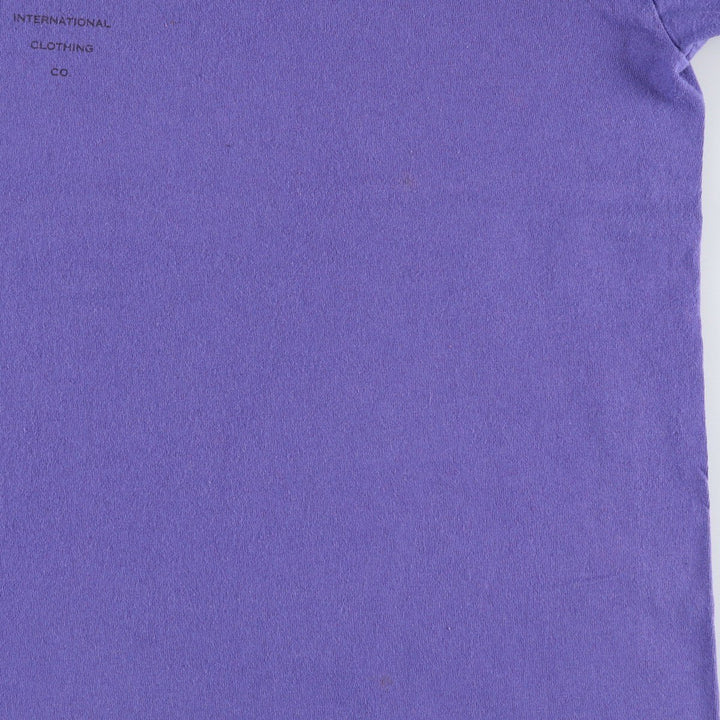 90'S Ocean Pacific surf/skate t-shirt, made in USA, men's size L (approx.) cotton Purple type blue-purple Vintage Second Hand