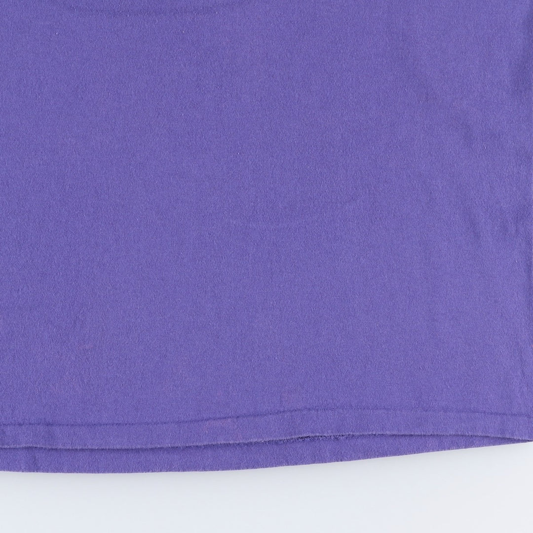 90'S Ocean Pacific surf/skate t-shirt, made in USA, men's size L (approx.) cotton Purple type blue-purple Vintage Second Hand