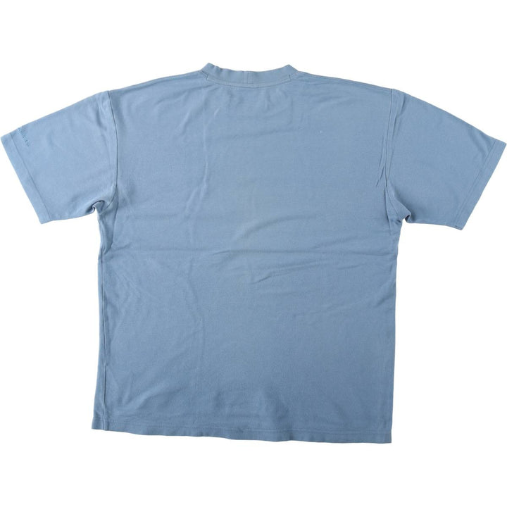 2000'S Columbia XCO Short-Sleeve Printed T-Shirt, Men's Size L (approx.) cotton Blue type light blue Vintage Second Hand