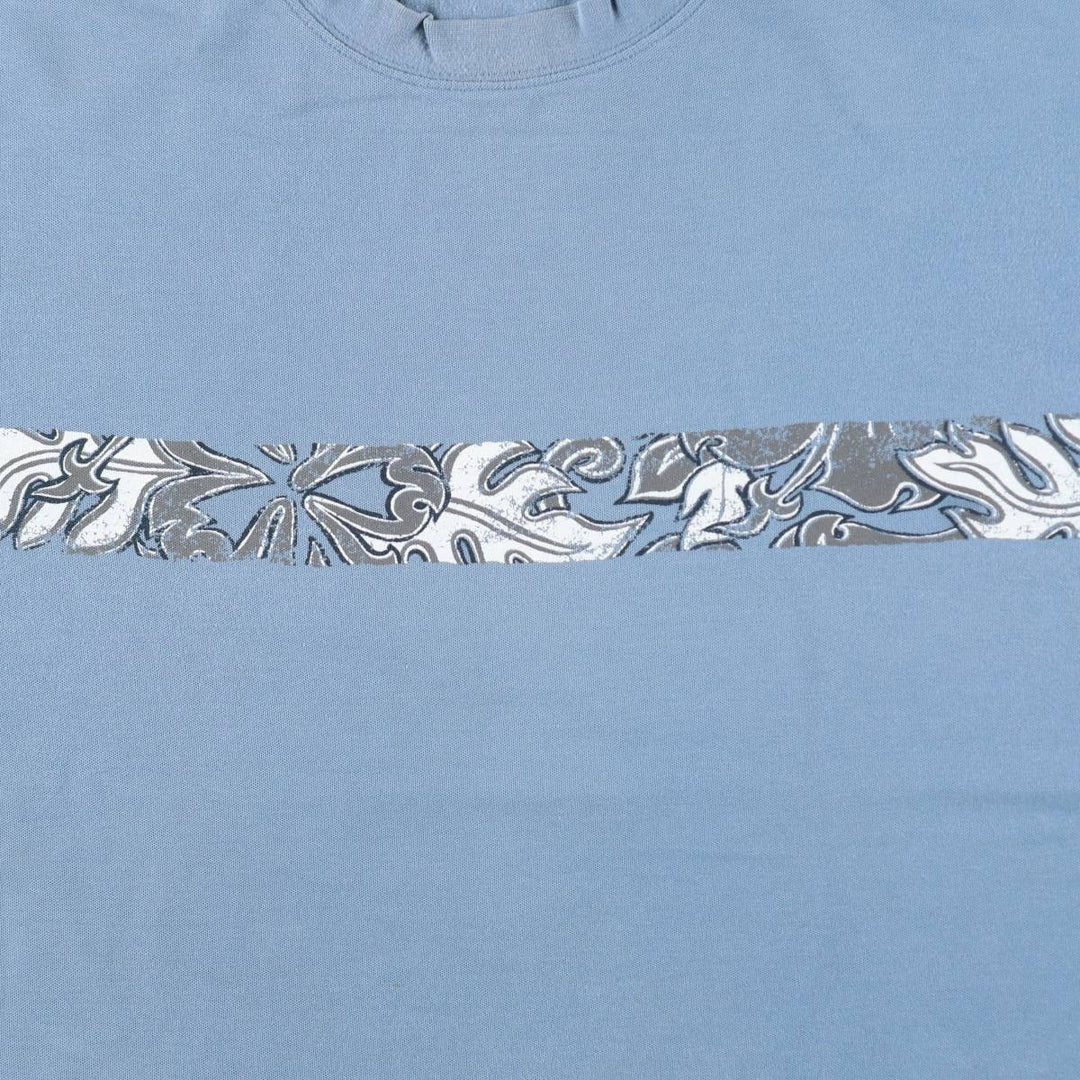 2000'S Columbia XCO Short-Sleeve Printed T-Shirt, Men's Size L (approx.) cotton Blue type light blue Vintage Second Hand