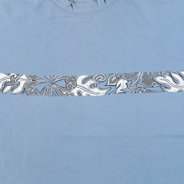 2000'S Columbia XCO Short-Sleeve Printed T-Shirt, Men's Size L (approx.) cotton Blue type light blue Vintage Second Hand