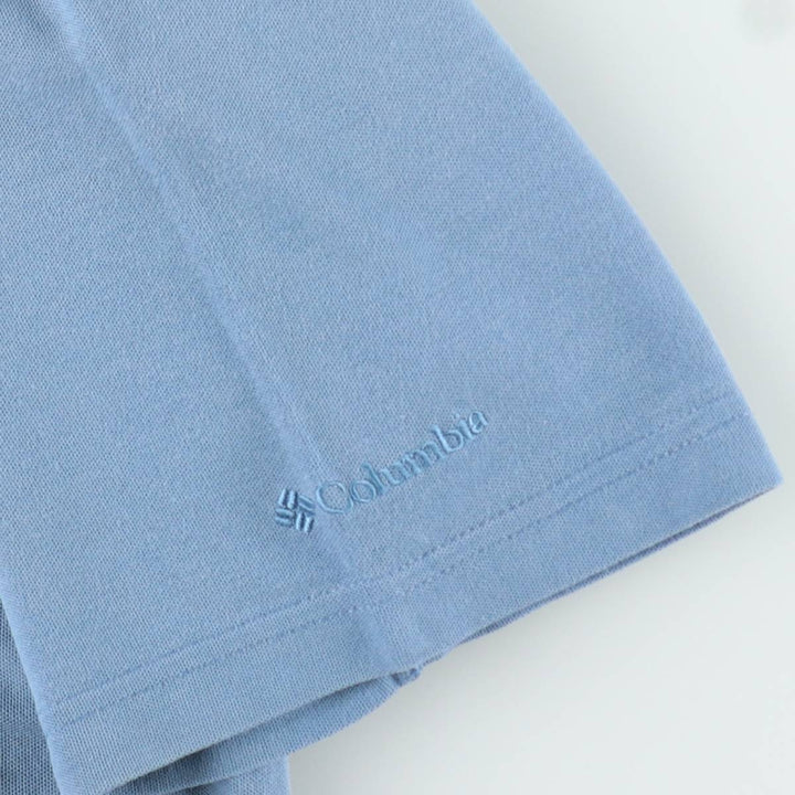 2000'S Columbia XCO Short-Sleeve Printed T-Shirt, Men's Size L (approx.) cotton Blue type light blue Vintage Second Hand