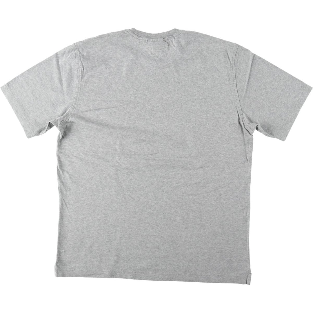 Brooks Brothers 1818 Short-Sleeve T-Shirt with One-Point Logo, Men's Size XL (approx.) cotton gray type Vintage Second Hand