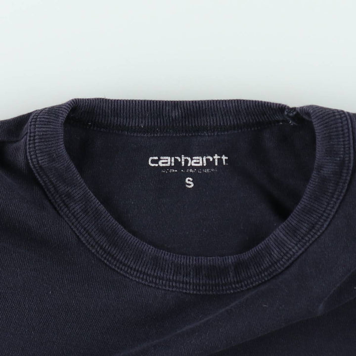 Carhartt Short-Sleeve Logo T-Shirt, Men's Size S (approx.) cotton black type Vintage Second Hand