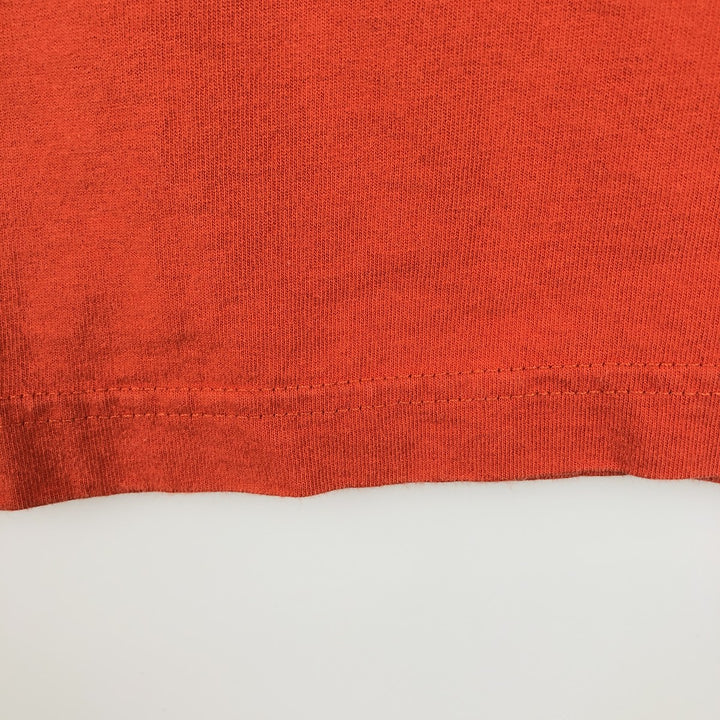 GHBass Short-Sleeve Pocket T-Shirt, Made in USA, Men's Size L (approx.) cotton orange type Vintage Second Hand